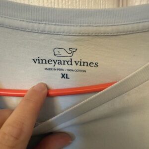 Vineyard Vines Ice blue Christmas Short Sleeve Tee